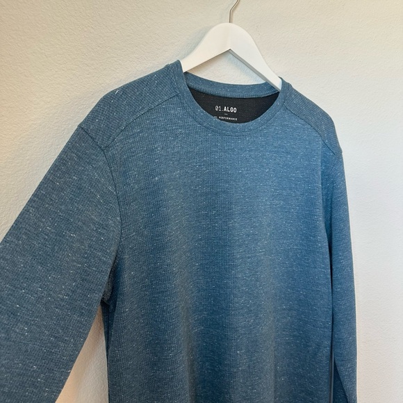 ⭐️ 01. ALGO PERFORMANCE Men’s XL Long Sleeve Athletic Shirt NWOT - Picture 3 of 7